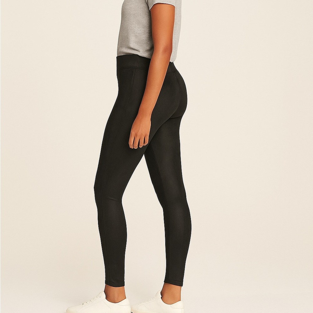 Faux Suede Leggings